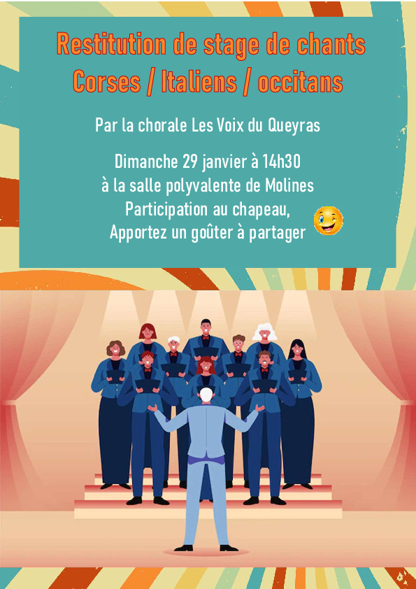 Affiche voix du Queyras